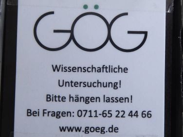 GÖG Hinweis wissenschaftliche Untersuchung