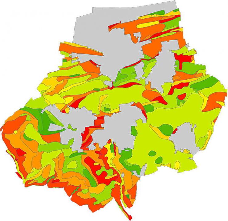 Bodenkarte Filderstadt